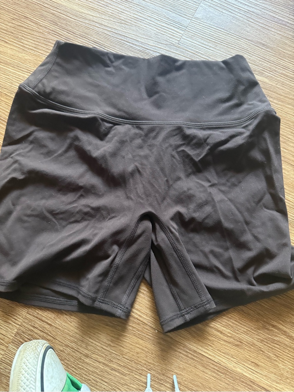 High-Rise Women's Bike Shorts in Black